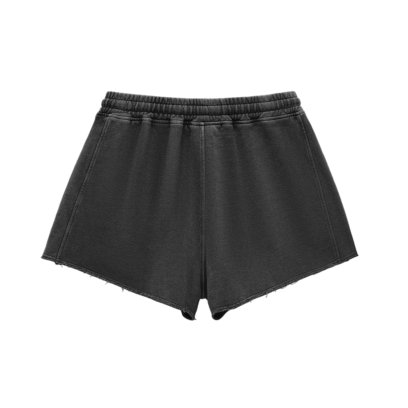 Serpentine Black Drawstring Shorts