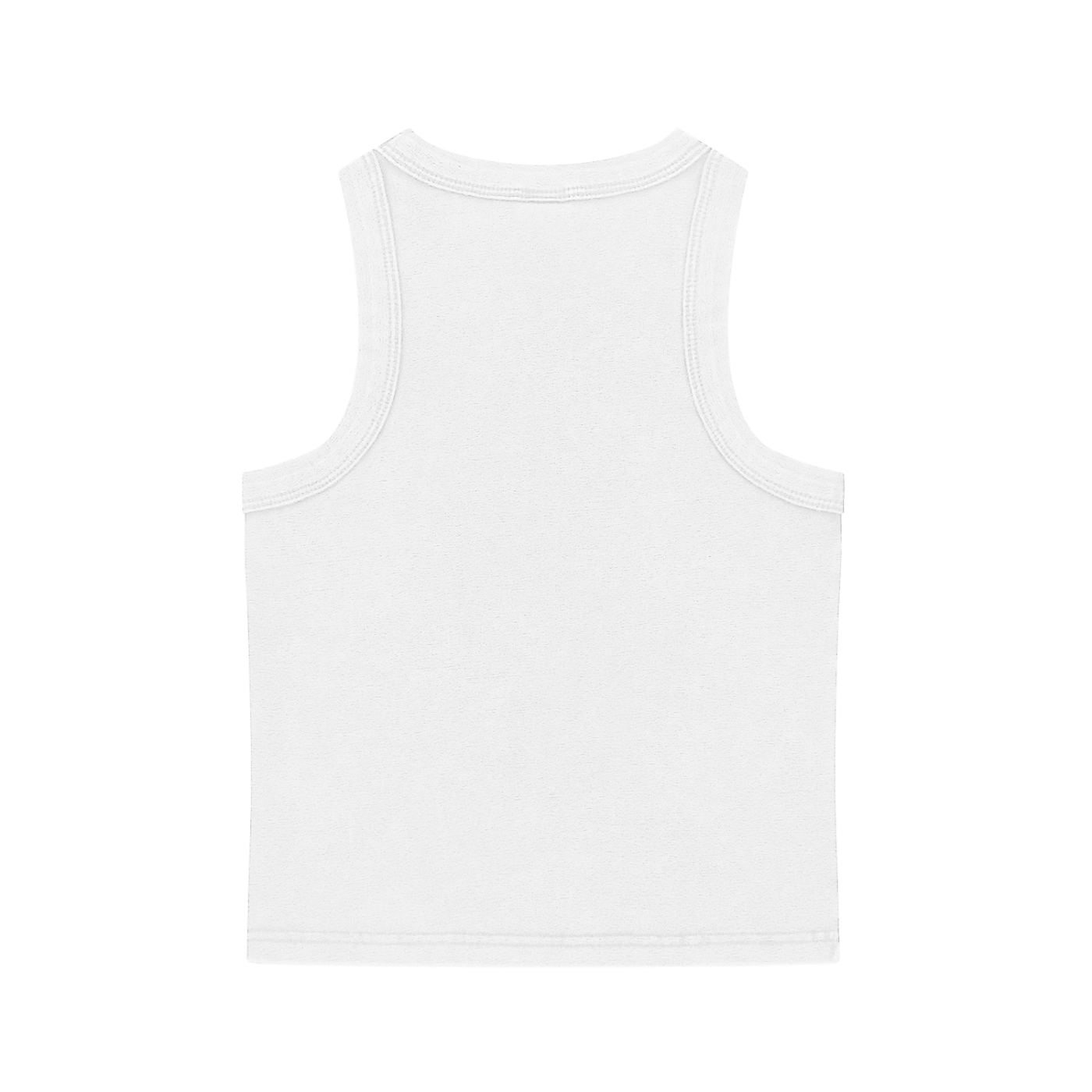Serpentine White Tank Top